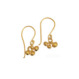 18Kt Gold Vermeil Pebble Drop Earrings