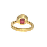 18Kt Gold Vermeil 5.0ct Pink Rubellite Tourmaline Ring