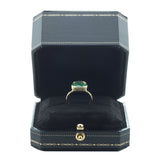 18kt Yellow Gold 1.94ct Green Emerald Ring